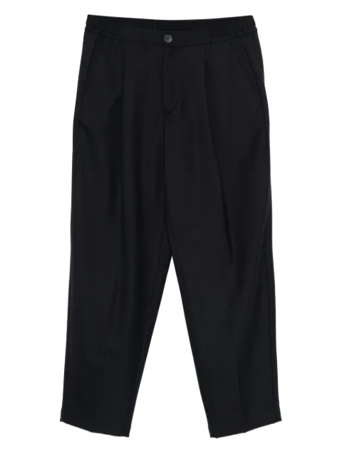 Herno elasticated-waist trousers
