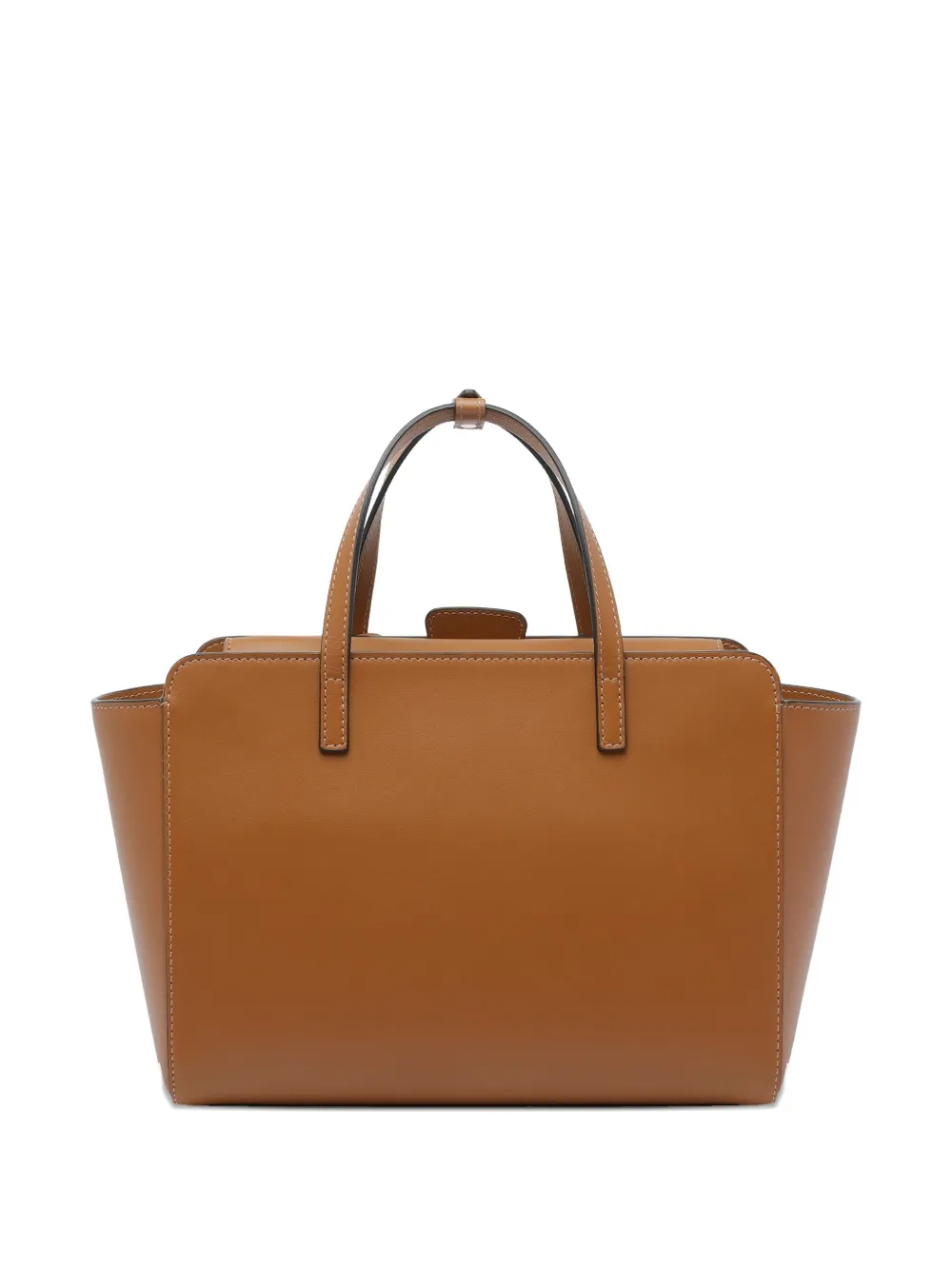 HIDESINS medium Flap tote bag - Bruin