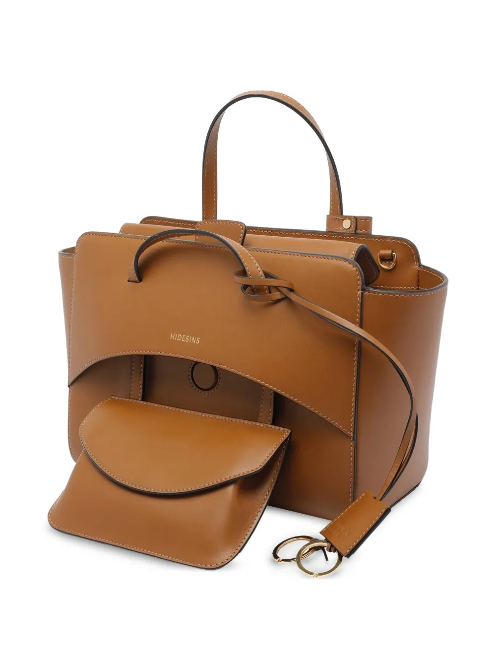 HIDESINS Medium Flap shopper Bruin