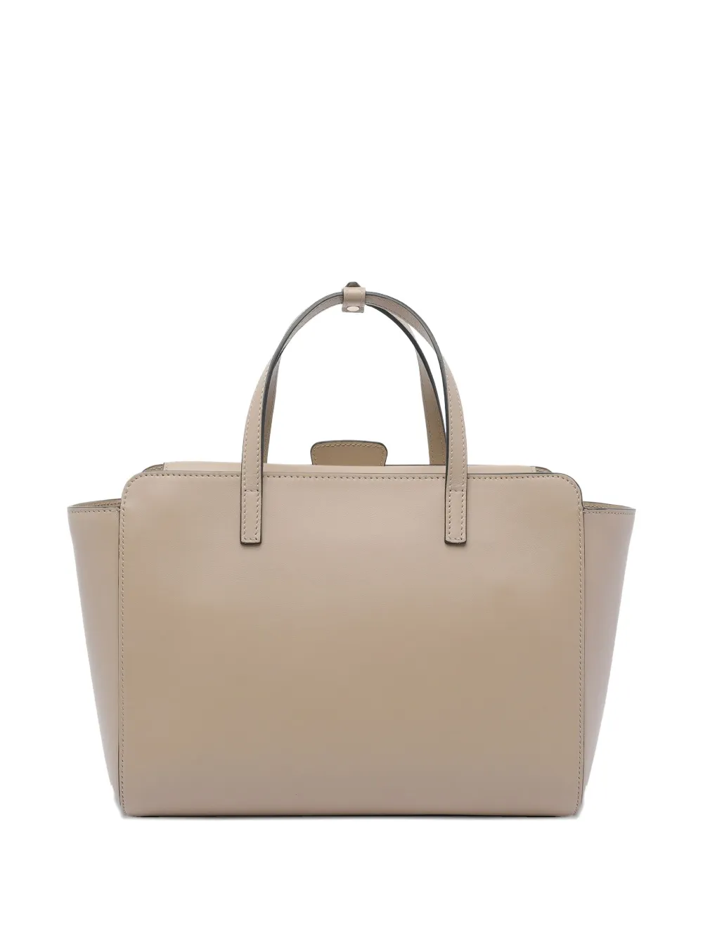 HIDESINS medium Flap tote bag - Beige