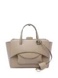 HIDESINS medium Flap tote bag - Neutrals