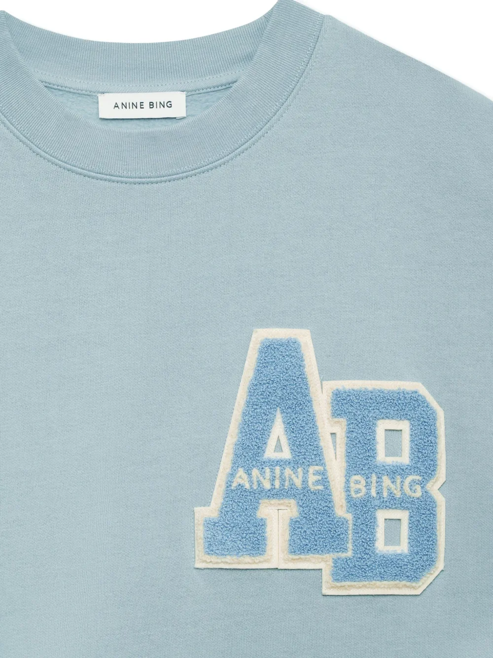 Anine Bing Cotton Sweatshirt In Blue