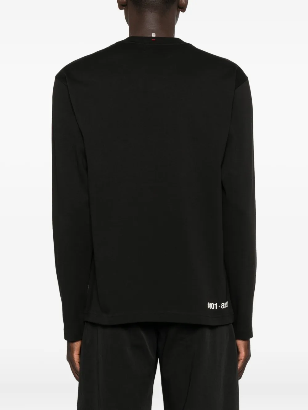 Moncler Grenoble Sweater met geborduurd logo Zwart