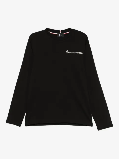 Moncler Grenoble logo-embroidered sweatshirt