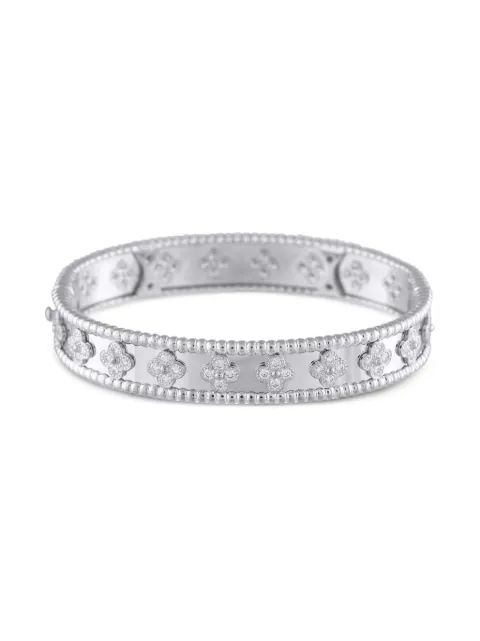 Van Cleef & Arpels 18K white gold diamond bracelet