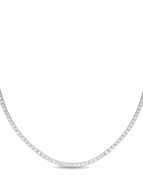 LB Exclusive 14kt white gold Tennis diamond necklace