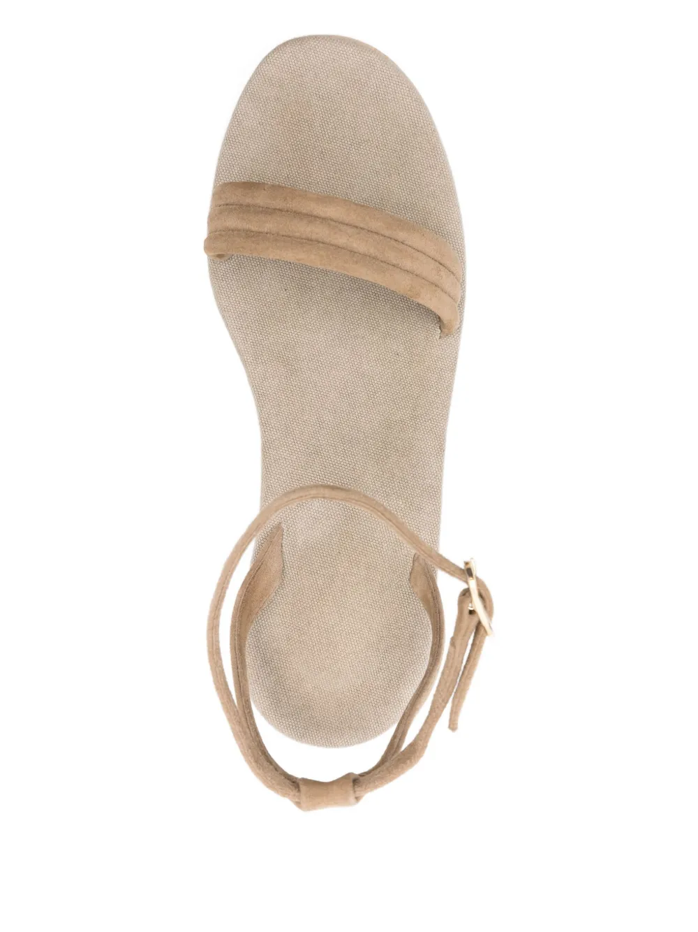 Anne Thomas ankle-strap platform sandals Neutrals