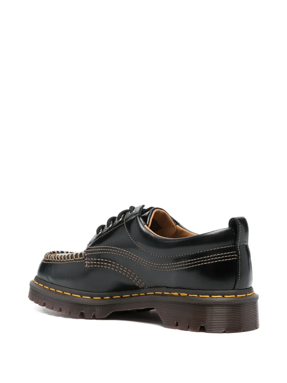 Dr. Martens leather derby shoes Black
