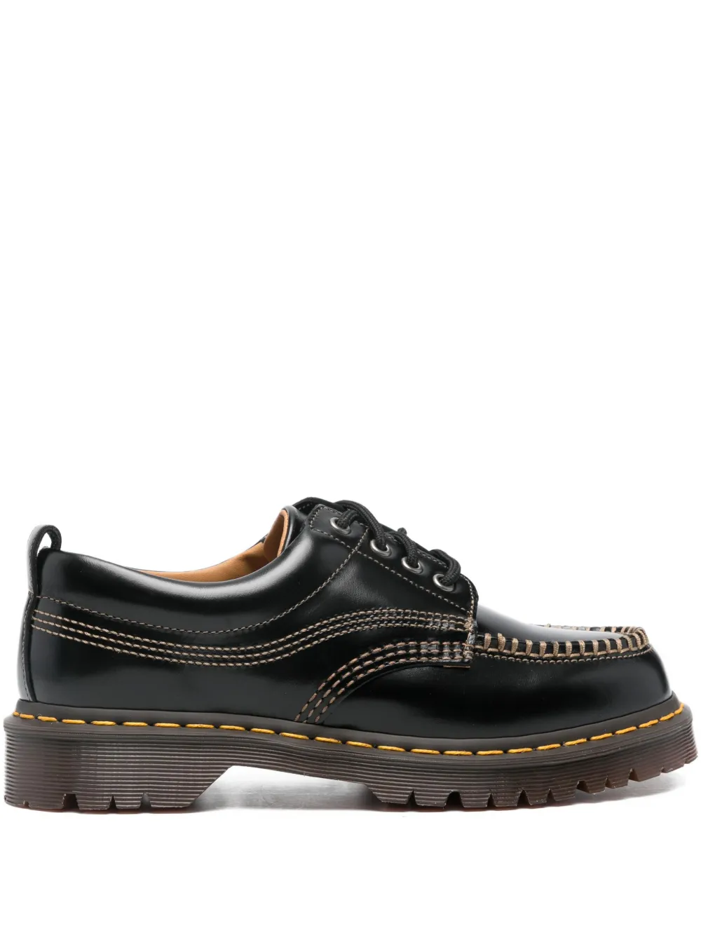 Dr. Martens leather derby shoes Black