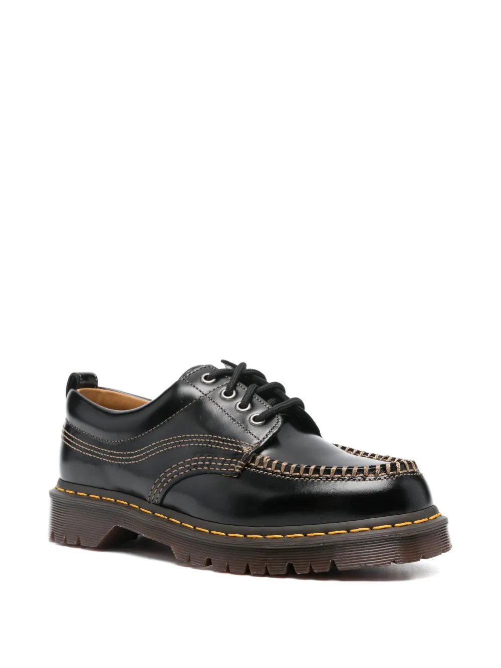 Dr. Martens leather derby shoes Black