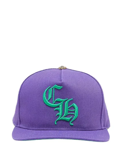 Chrome Hearts logo-embroidered baseball cap