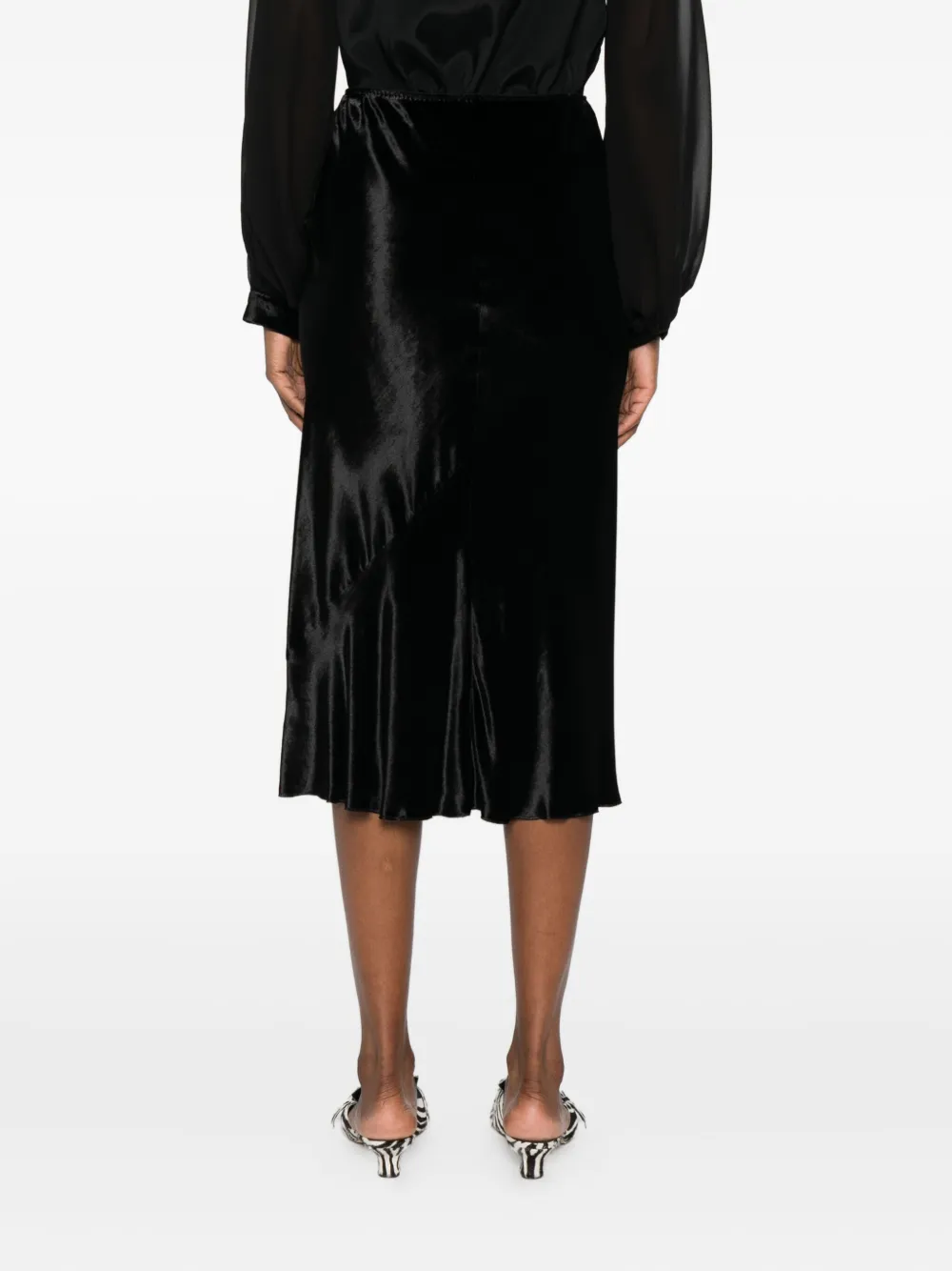 Dorothee Schumacher Uitgesneden midi-rok Zwart