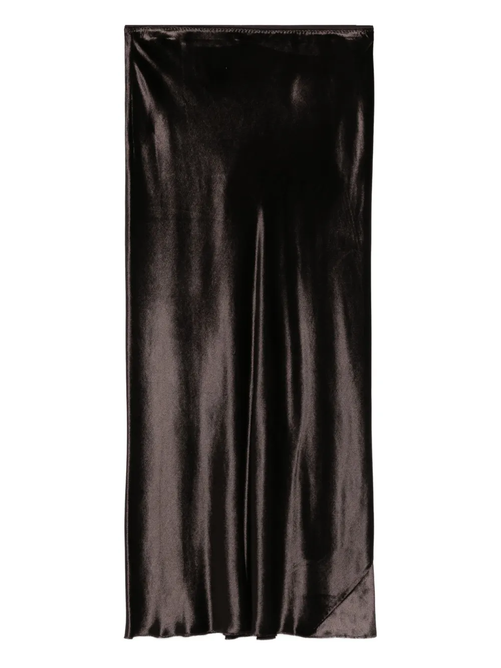 Dorothee Schumacher velvet bias-cut skirt | Black | Image 1