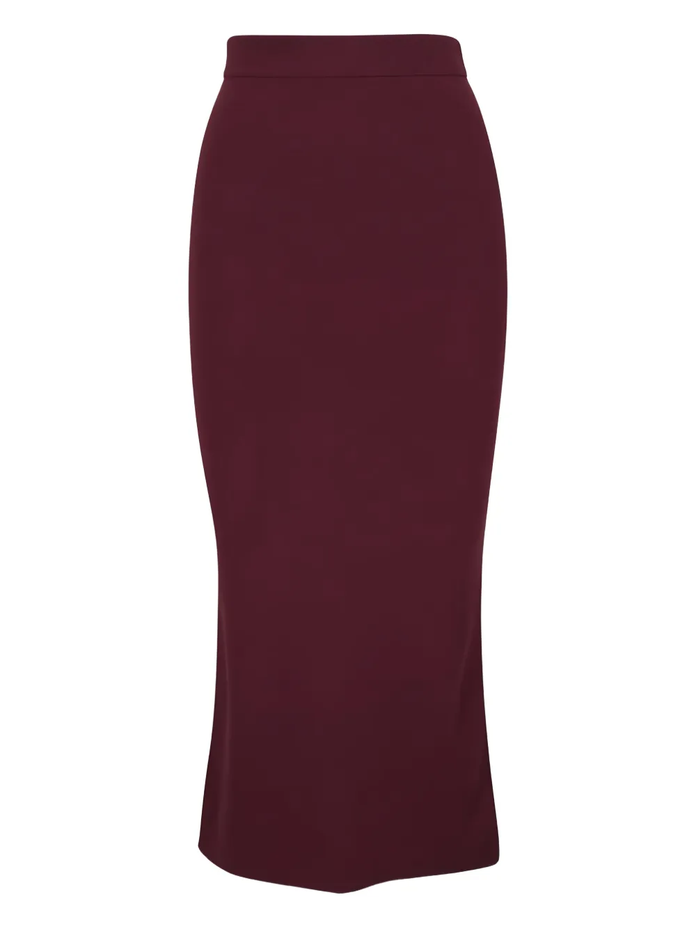 Dorothee Schumacher elastic-waistband midi skirt - Rosso