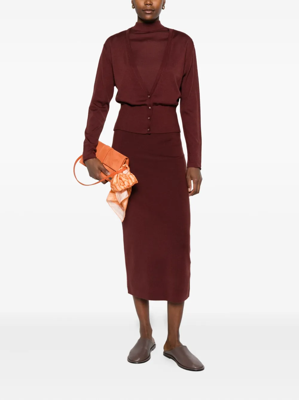 Dorothee Schumacher button-front V-neck cardigan | Cardigans | Image 2