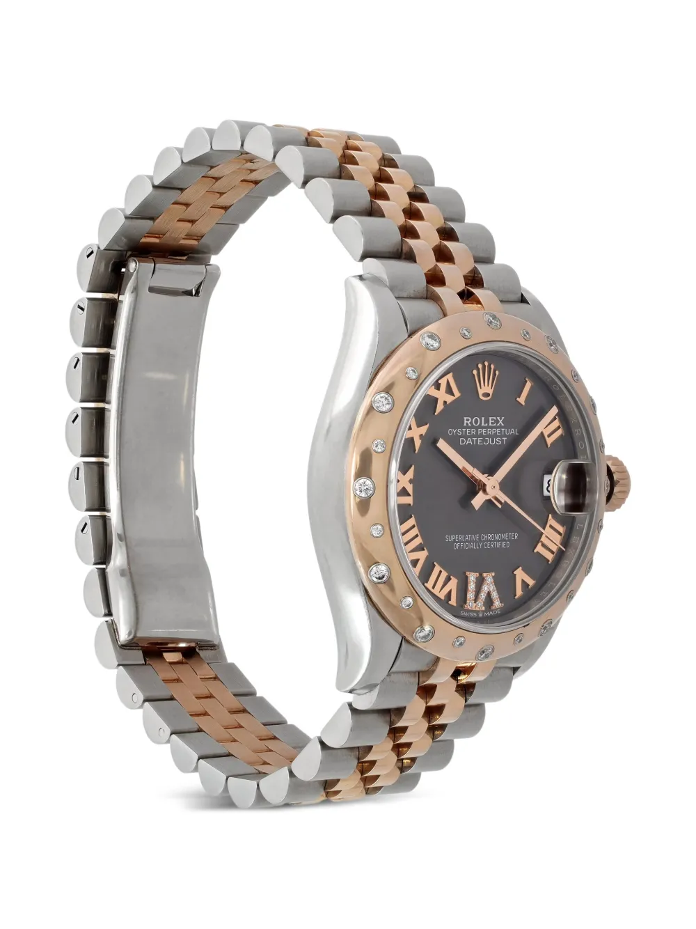 Pre-owned Rolex Datejust 31mm In Black