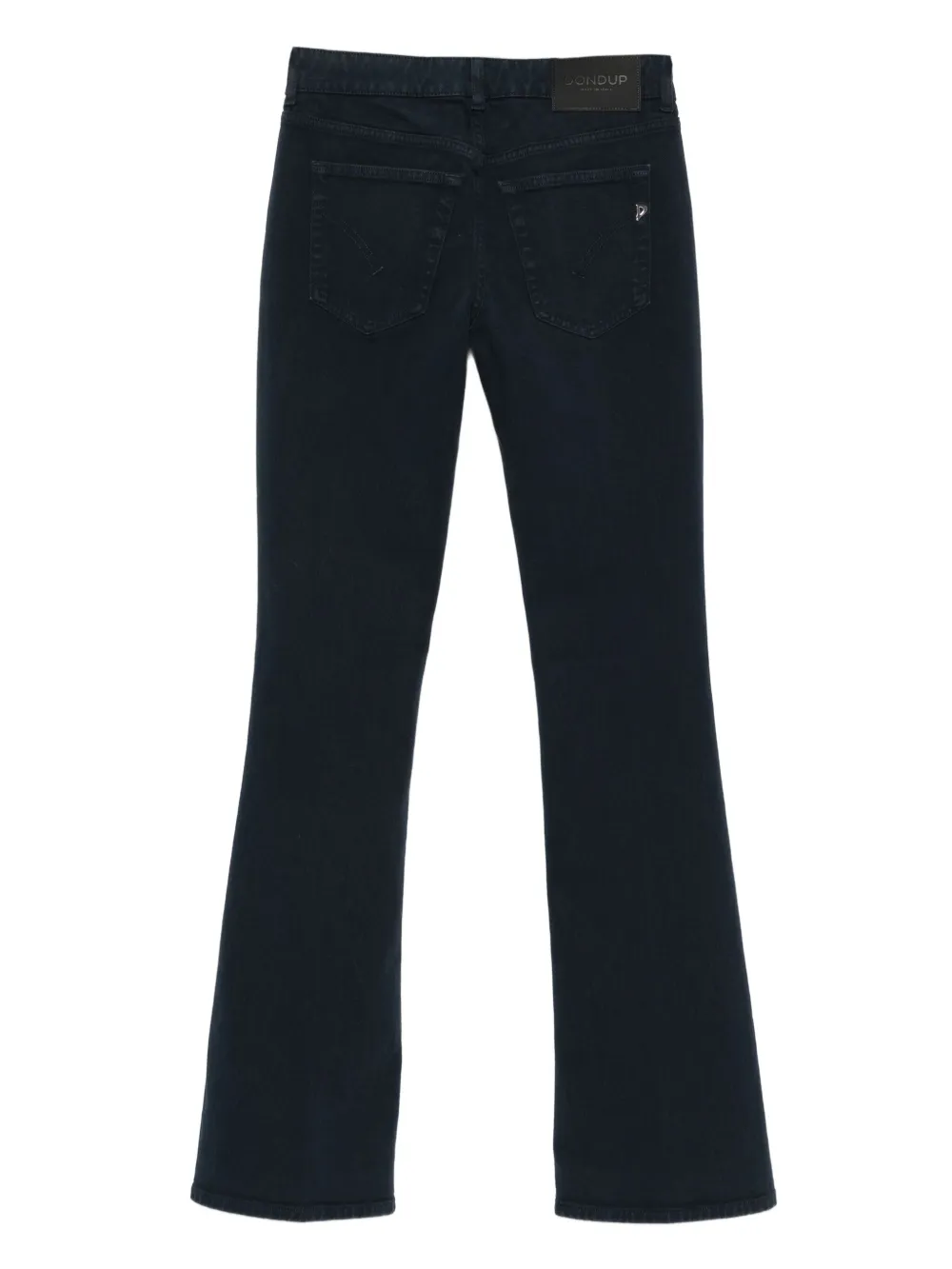 Dondup Flared Trousers In Blue