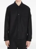 Stone Island flap-pocket buttoned shirt - Black
