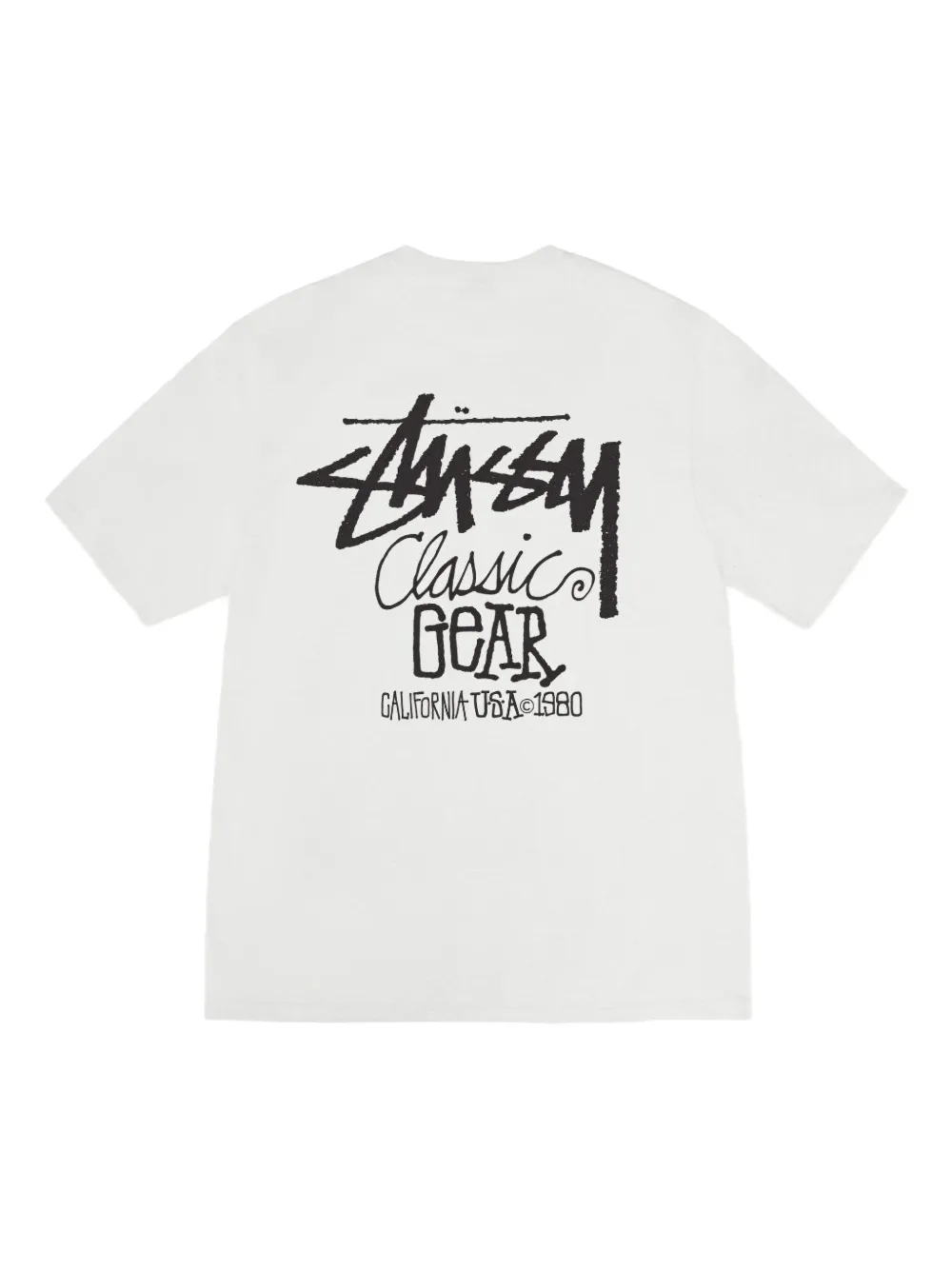Stüssy Classic Gear T-shirt - Wit