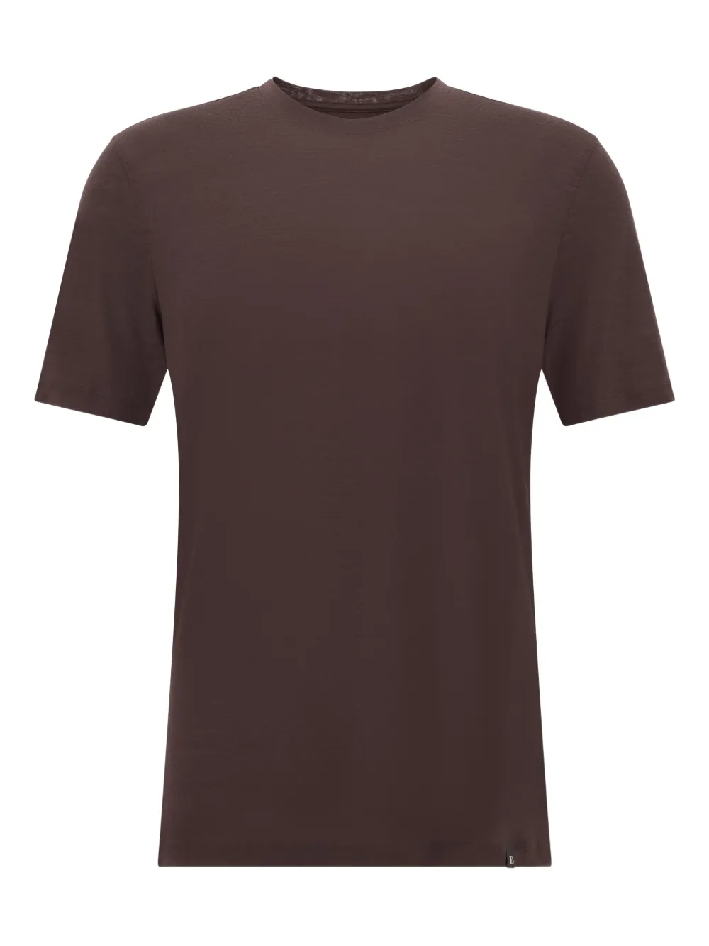 Boggi Milano crew-neck t-shirt | Brown | Image 1