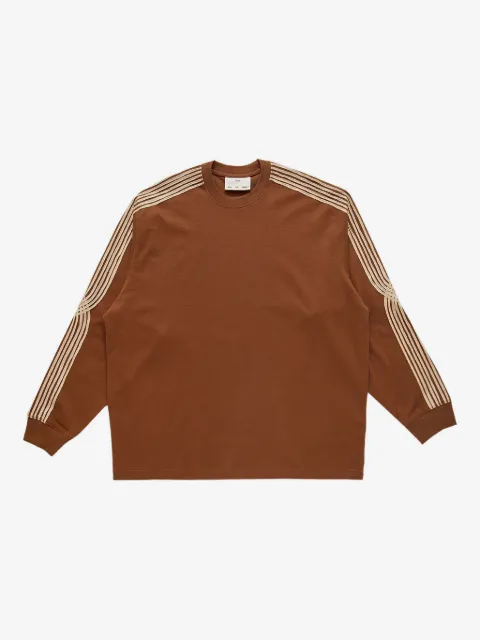 Song For The Mute appliqué crew-neck long-sleeved sweatshirt