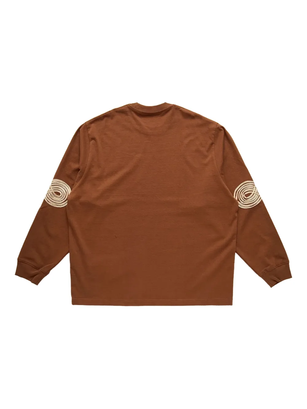 Song For The Mute appliqué crew-neck long-sleeved sweatshirt | Image 2