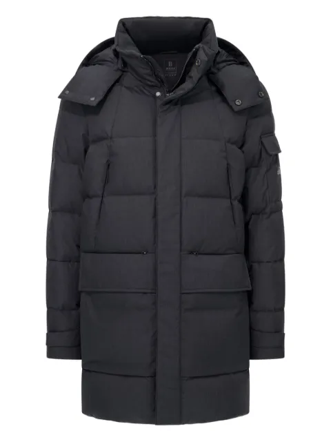 Boggi Milano hooded padded jacket