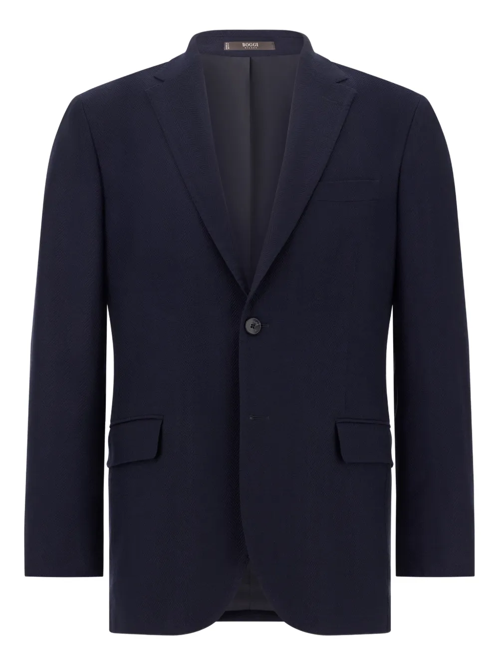 Boggi Milano single-breasted blazer | Blue | Image 1