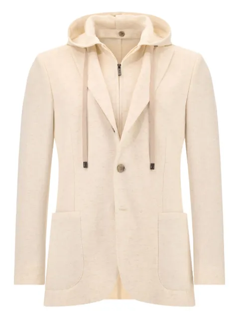 Boggi Milano Madison hooded blazer