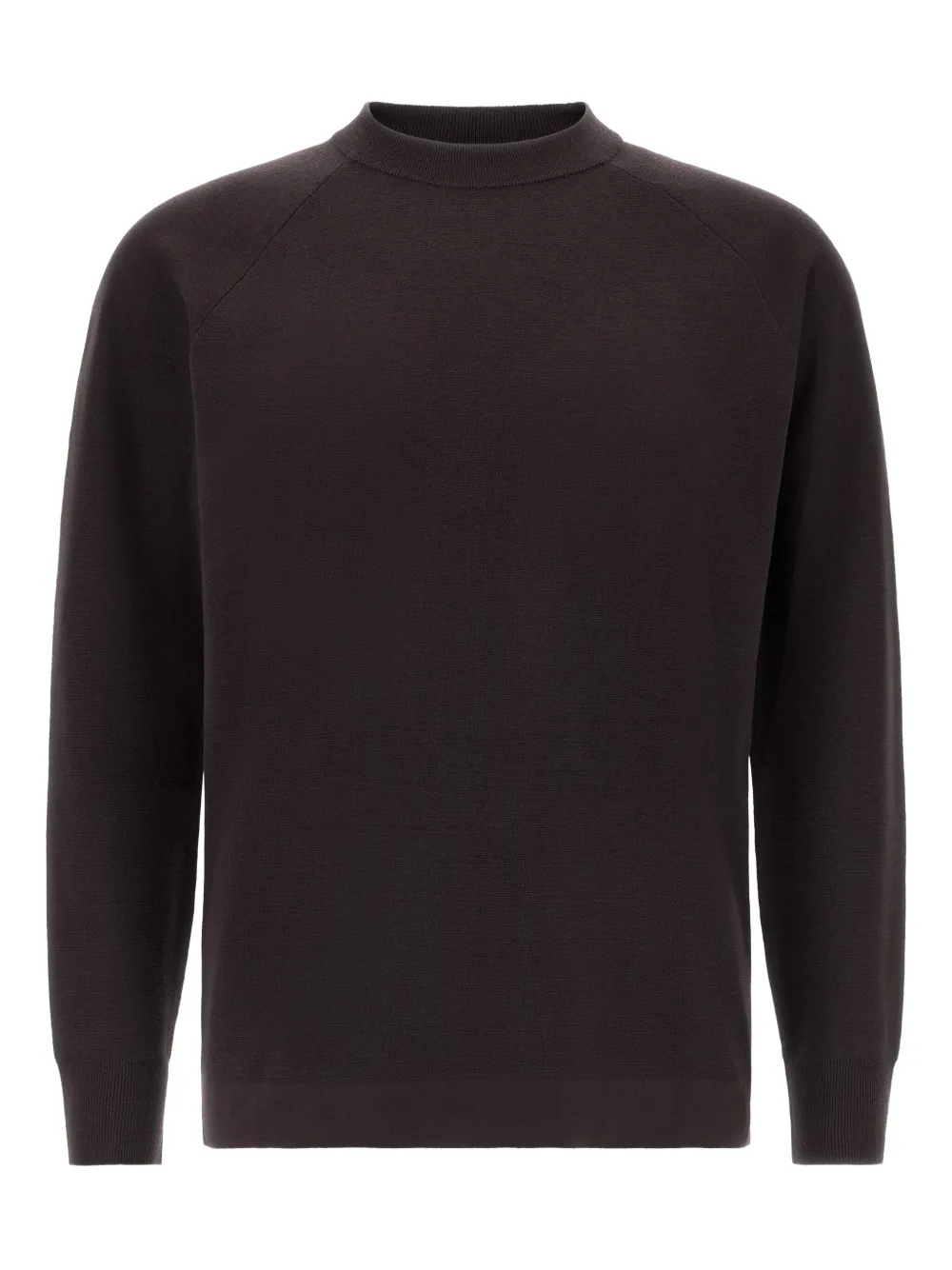 Boggi Milano raglan-sleeve crew-neck sweater | Brown | Image 1