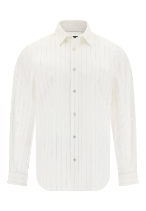 Boggi Milano pinstripe-pattern oxford shirt