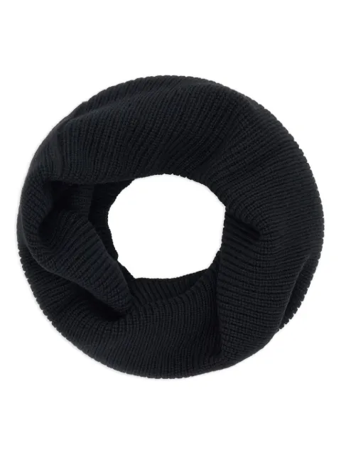 Boggi Milano وشاح رقبة صوف بحياكة مضلعة