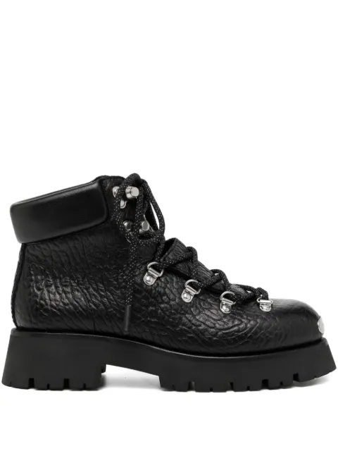 Alexander Wang botas militares de piel
