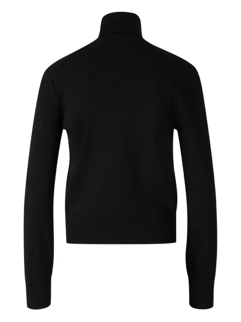AMI Paris logo-embroidered turtleneck sweater | Knitted Sweaters | Image 2