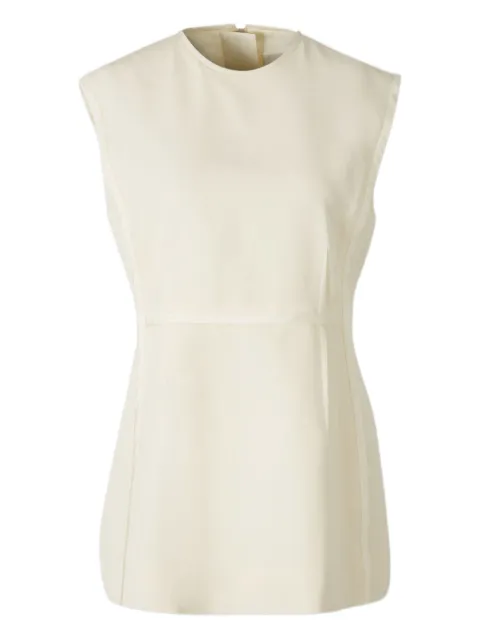 Jil Sander round-neck sleeveless top