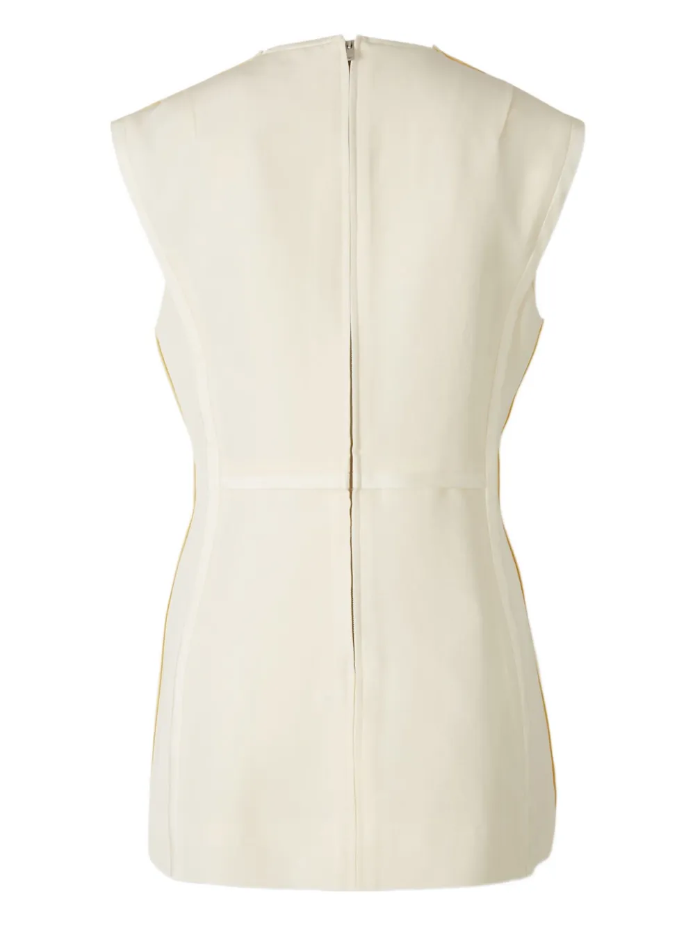 Jil Sander round-neck sleeveless top - Beige