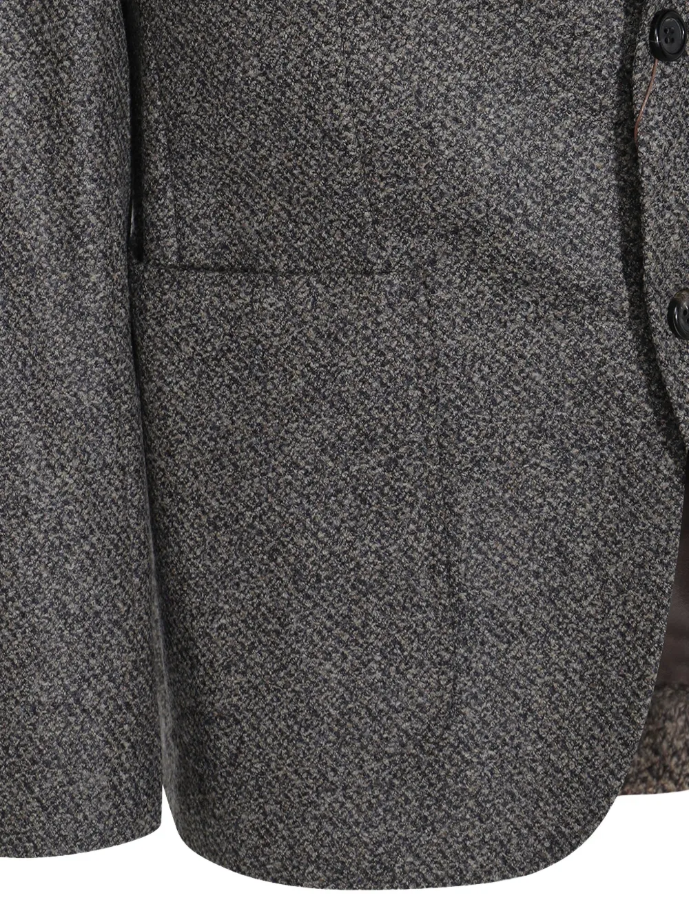 Canali Two-button Single-breasted Blazer In Gray