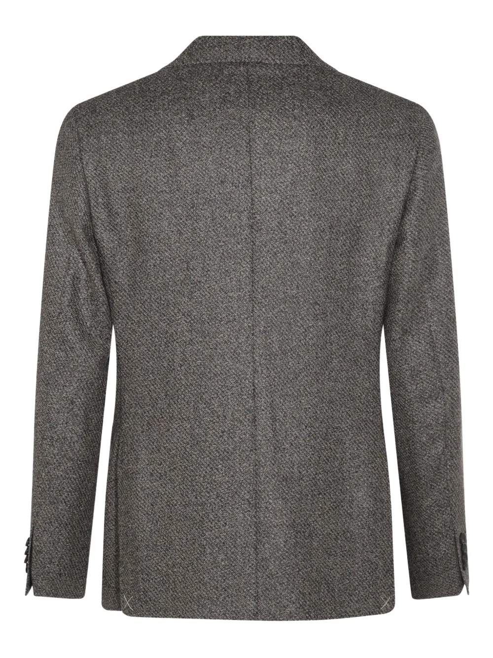 Canali Two-button Single-breasted Blazer In Gray