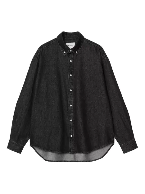 Carhartt WIP chemise en jean à boutonnière