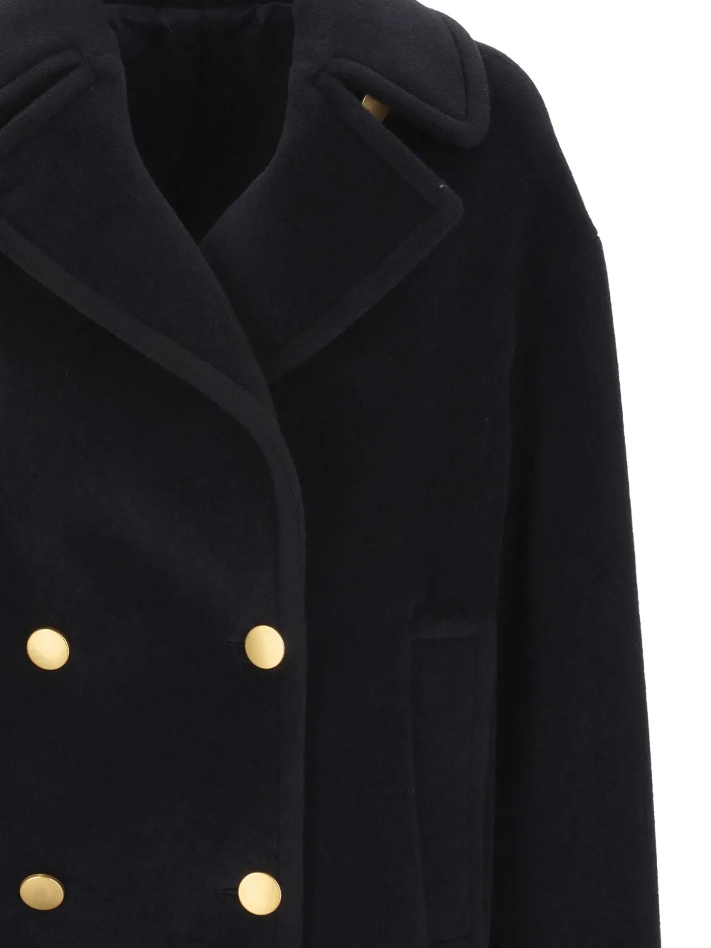 Tagliatore Jack met dubbele rij knopen Zwart