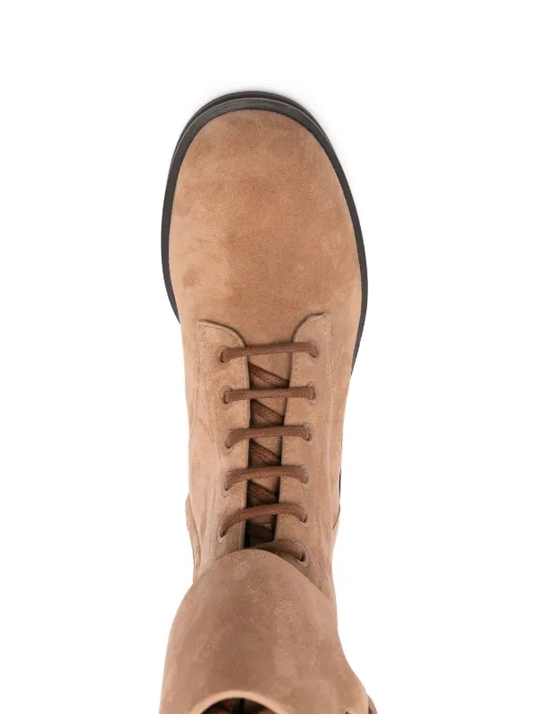 Jimmy Choo Rosabel lace-up Boots | Brown | FARFETCH