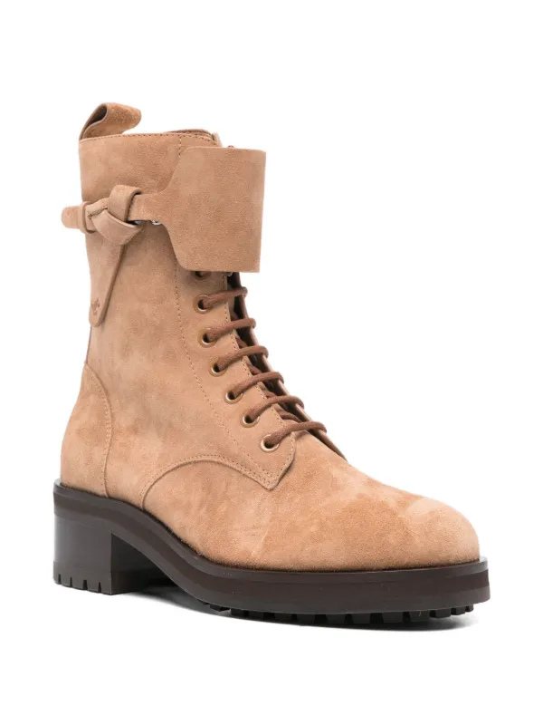 Jimmy Choo Rosabel lace-up Boots | Brown | FARFETCH