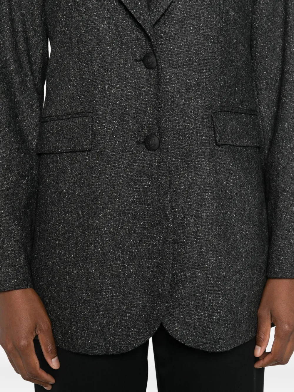 Peuterey Button-fastening Jacket In Gray