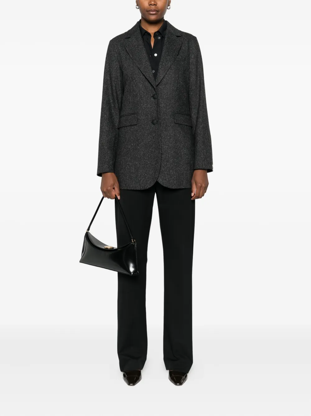 Peuterey Button-fastening Jacket In Gray
