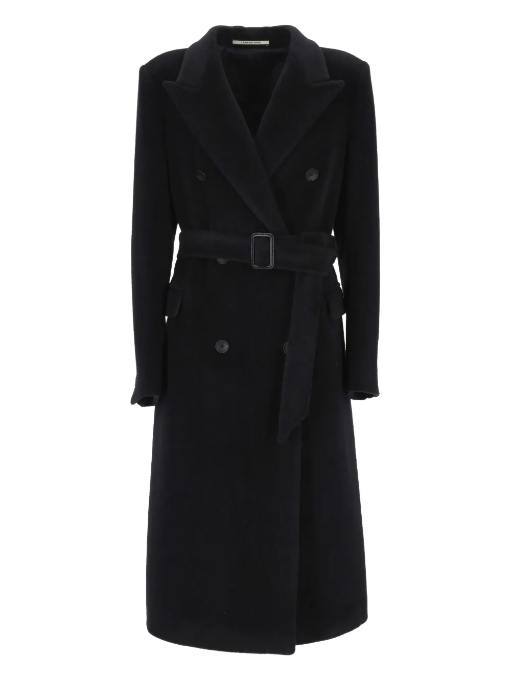 Tagliatore double-breasted coat - ブラック Tagliatore double-breasted coat - ブラック