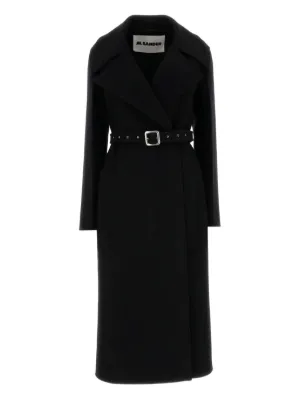 JIL SANDER　ジルサンダー　チェスターコート　カシミヤ　ドイツ製　34 JIL SANDER】ジルサンダー 本人期 ドイツ製 NYLONステンカラー