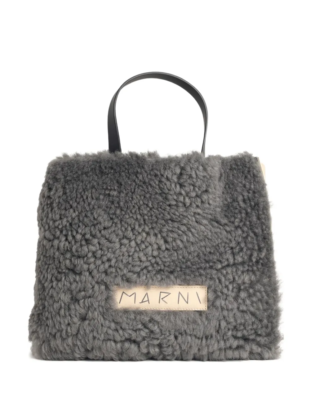 Marni Museo Tote Bag In Gray