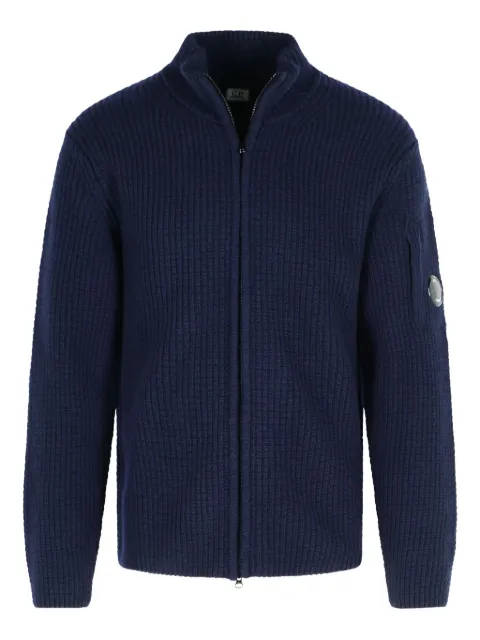 C.P. Company Gerippte Jacke mit Stehkragen