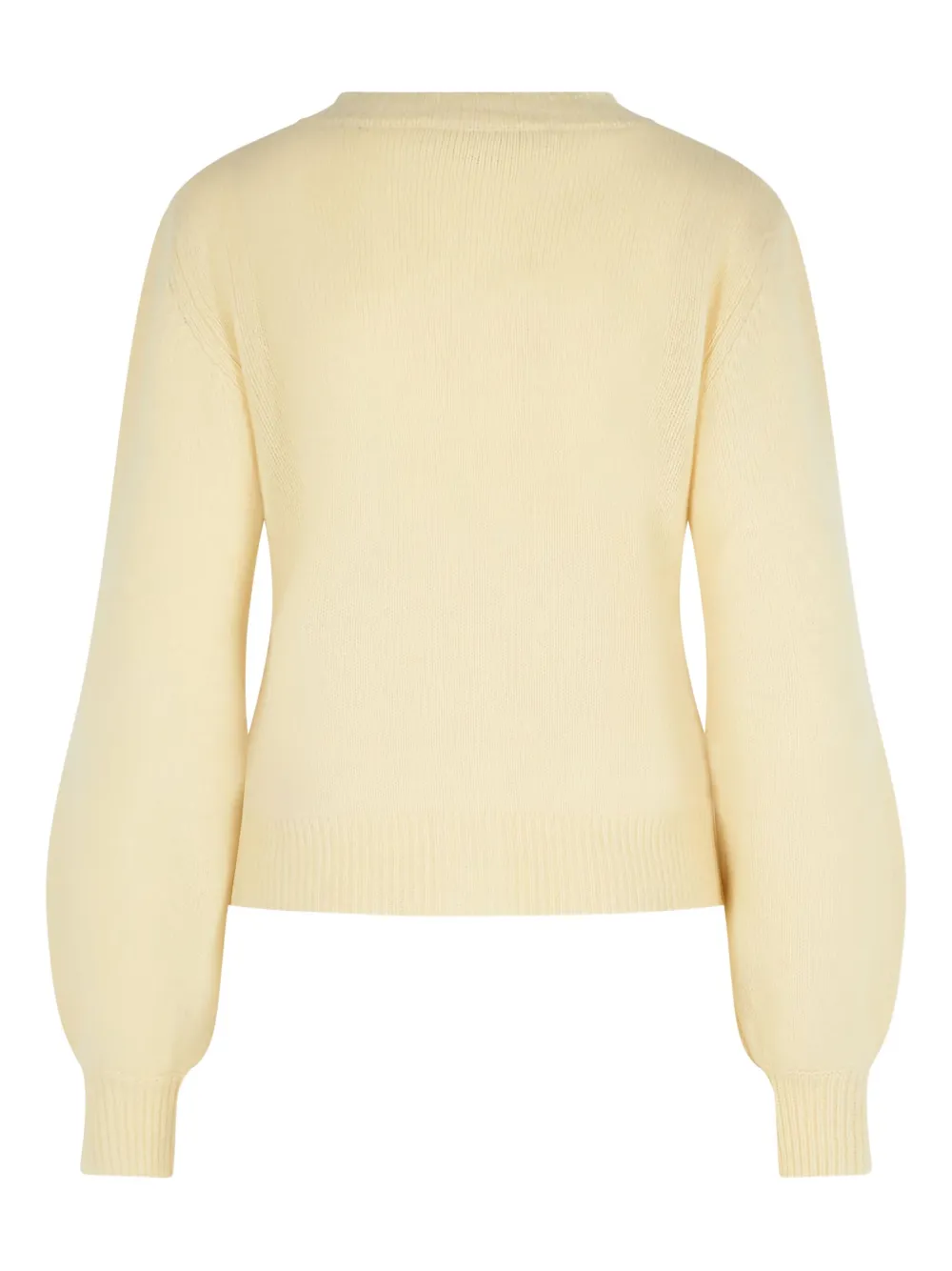 Marni Long-sleeved Knitted Cardigan In Neutral