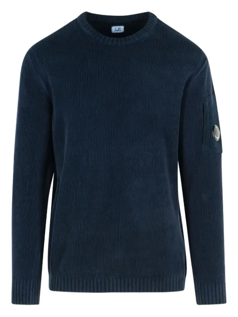 C.P. Company ribbed pocket-sleeve sweater